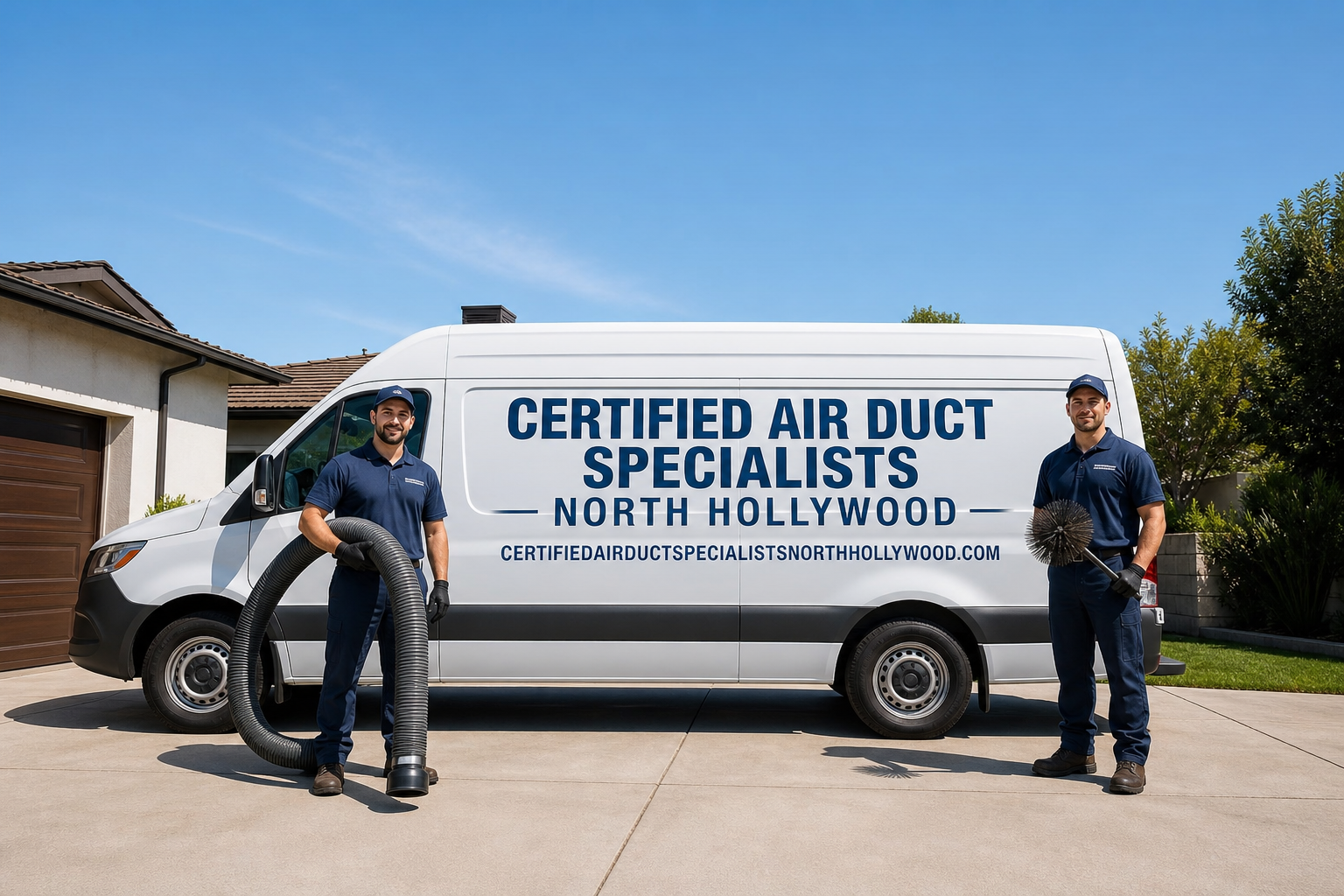 Certified Air Duct Specialists North Hollywood at work